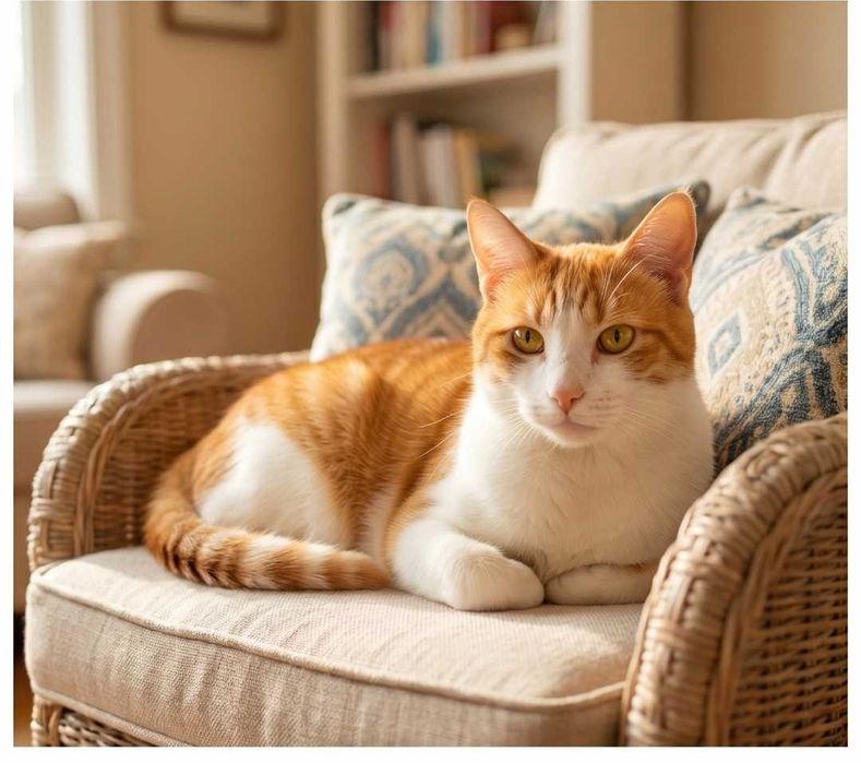 Adoptie pisica motan roscat superb Minisor
