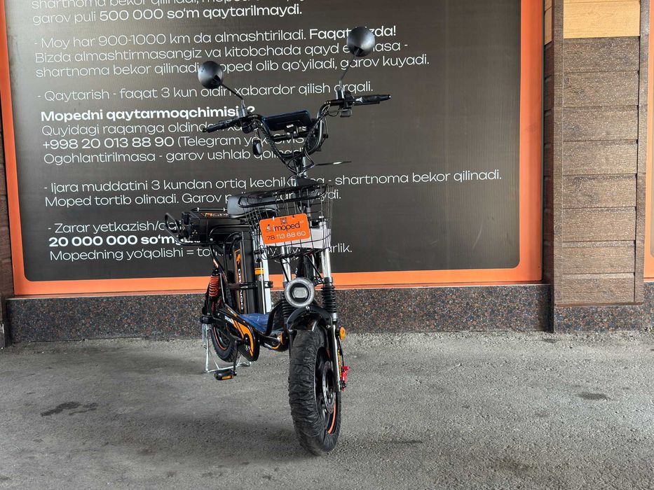 Drongo Monster elektrovelosiped – nasiya savdo 6 oyda to‘liq sizniki!