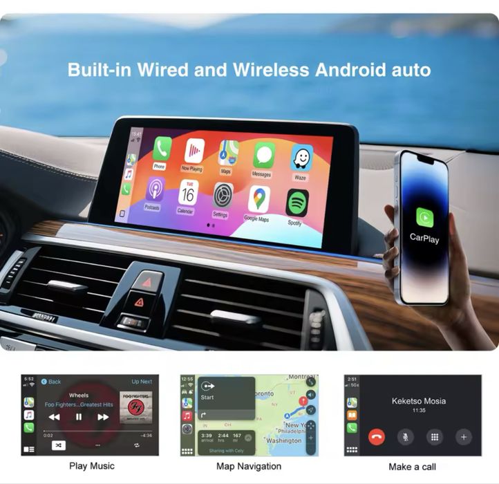 Modul Andream Carplay & AndroidAuto NBT System BMW