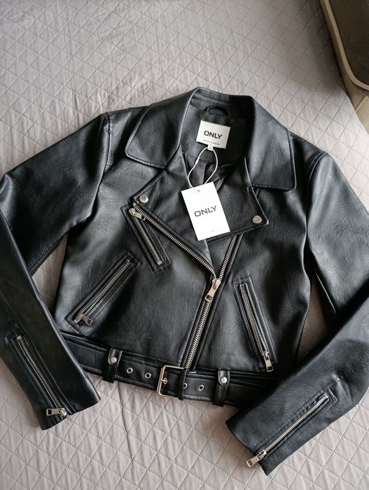 Кожено яке ONLY XS & Pull&bear XS