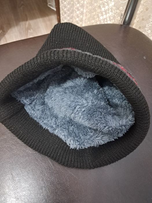 Шапка вязанная тёплая