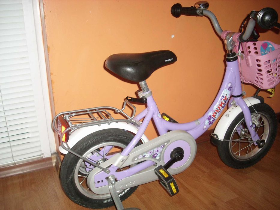 PUKY 12" лек АЛУМИНИЕВ Немски детски велосипед,колело с помощни.Промо.