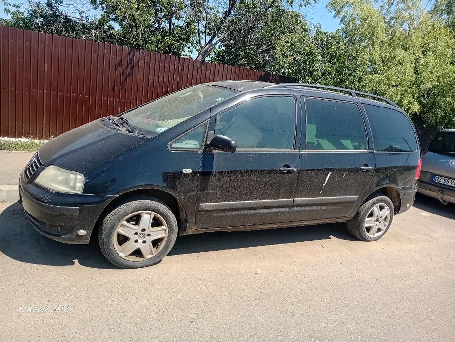 Bara fata/capota/aripa/far/motor/cutie/alternator/electromotor/turbina/injectoare/carlig remorcare vw sharan 1.9 auy