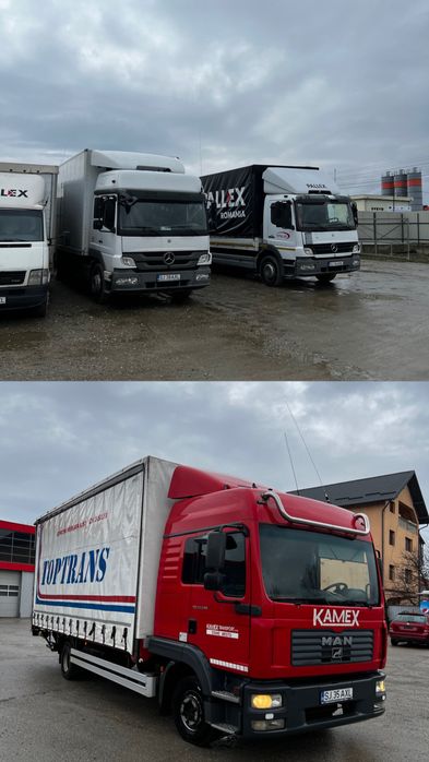 LOT camioane si autoutilitare- Lichidare firmă-Atego, Actros,Crafter