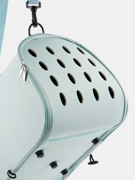 Переноска белая сумка для кошки или собачки.