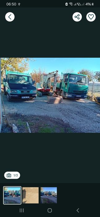 Inchiriez excavator 3,5 tone