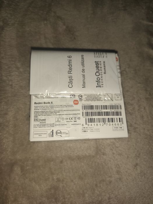 Redmi bubs 6 casti wireless 42 ore