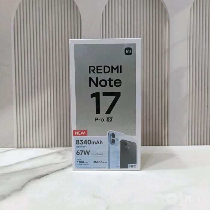 YENGI ! Redmi Note 17 Pro 5G (6/128Gb | 8/256Gb) | Dostavka !
