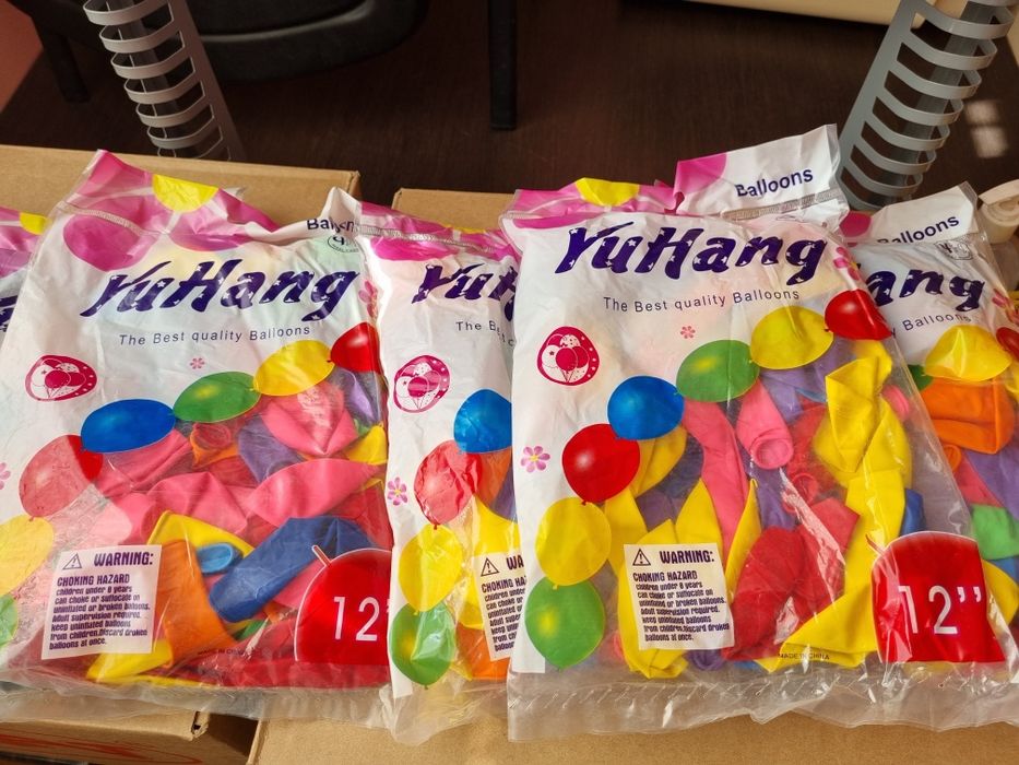 Шары воздушные разные