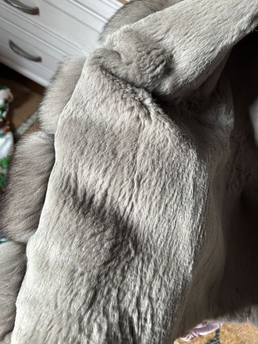 Парка из натурального меха