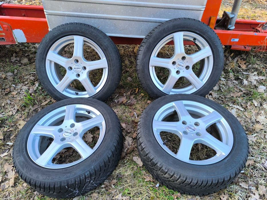 Roti aliaj Dezent / Dacia 4 x 10 / anvelope Continental 205/55/R16 M+S