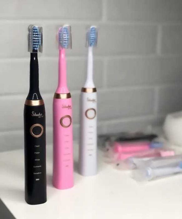 Електрическа четка за зъби SHUKE 5 режима на работа и 4 накрайника