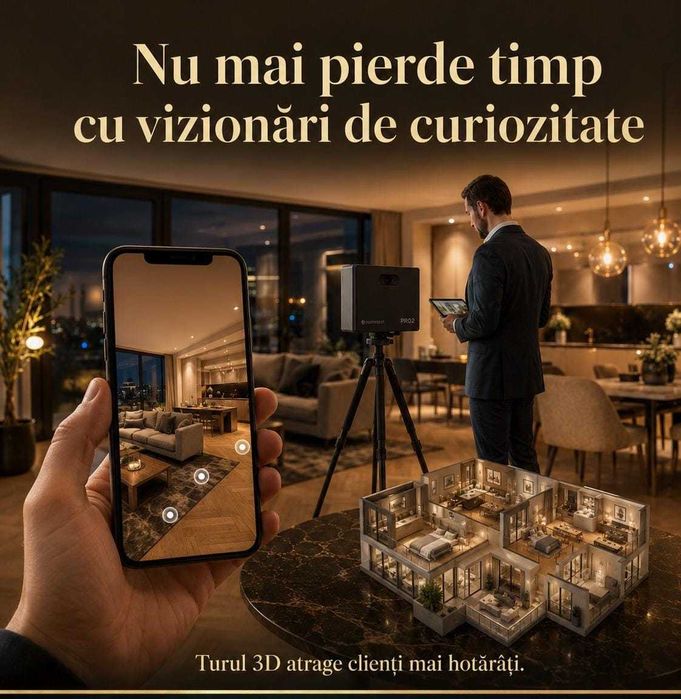 Afacere la cheie pentru Matterport tururi virtuale 3D | website profesional