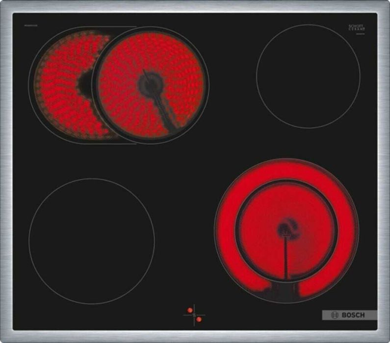 Фурна за вграждане BOSCH HND671LS67 + Стъклокермичен плот
