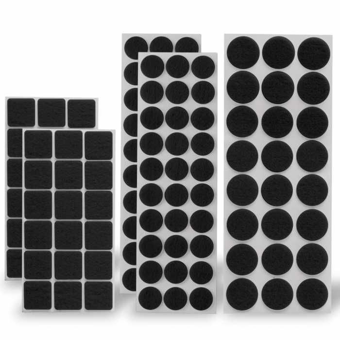 Protecții scaun antiderapante 104 bucăți Autoadezive din Pasla