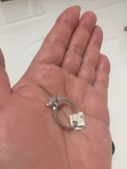 кольцо серебро 925 пр под бриллиант