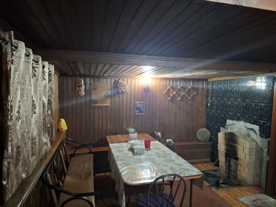 Баня на дровах, бассейн