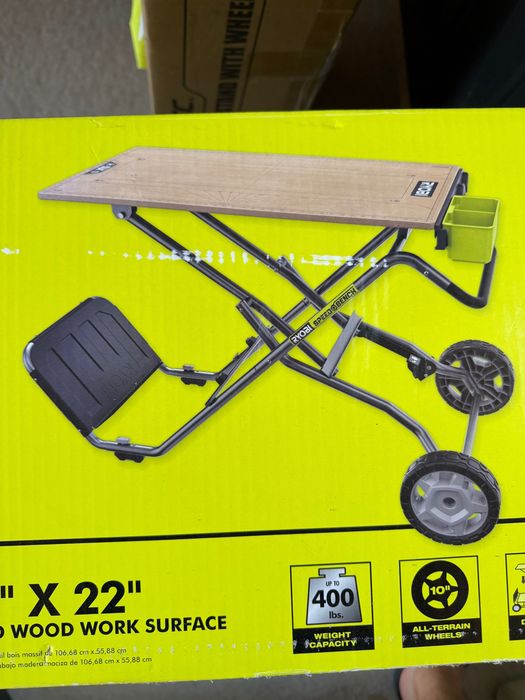 Комбинирана количка и работна маса Ryobi