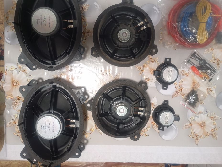 Аудио колонки от chevrolet trailblazer