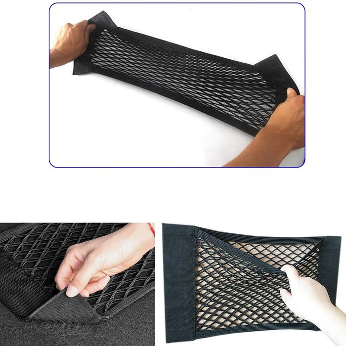 Мрежа Органайзер за Багажник на Автомобил, Комплект 2 бр. 50x25см