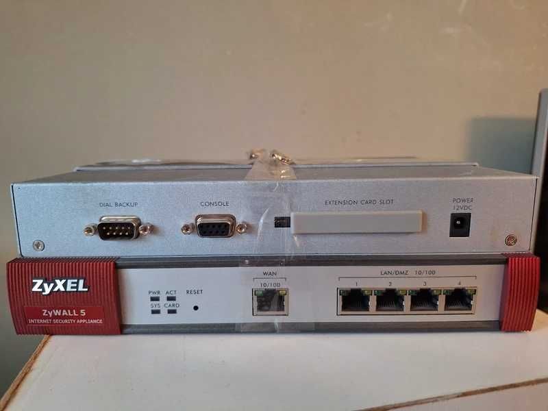 Set de routere Zyxel ZyWall5 - Securitate Rețea și VPN