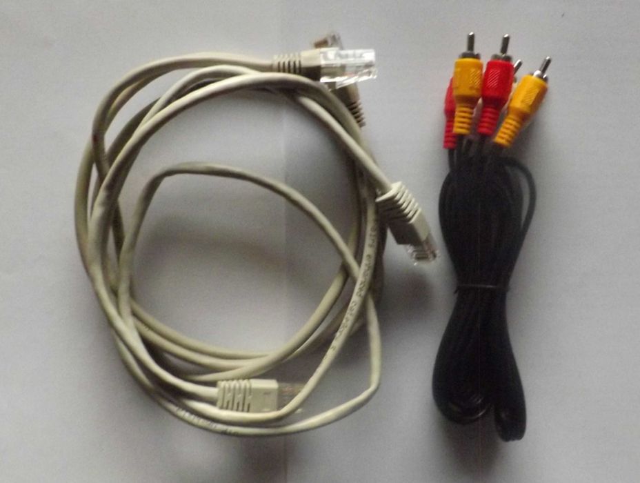 Кабели за интернет, компютър, телефон и телевизор