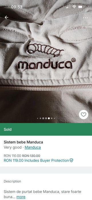 Manduca First utilizat
