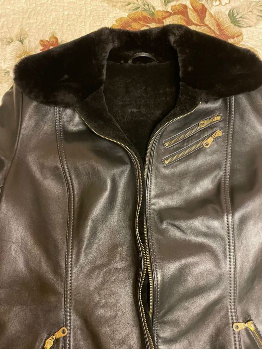 Женская кожаная куртка