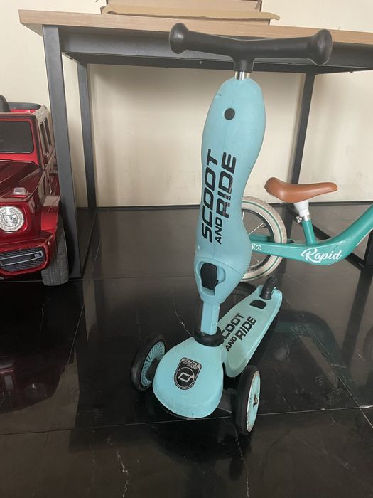 Scoot & Ride - Детска тротинетка и колело без педали 2в1