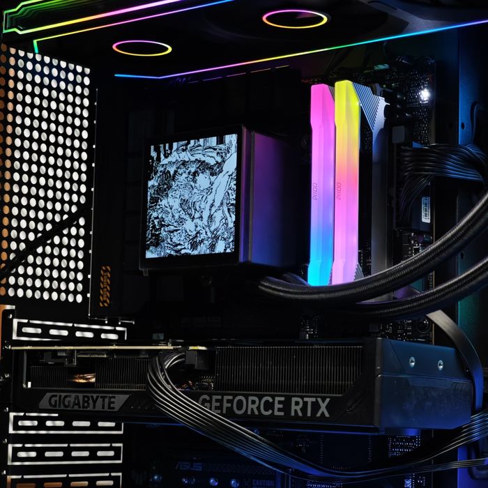 Сборка Ryzen  7 7800x3d