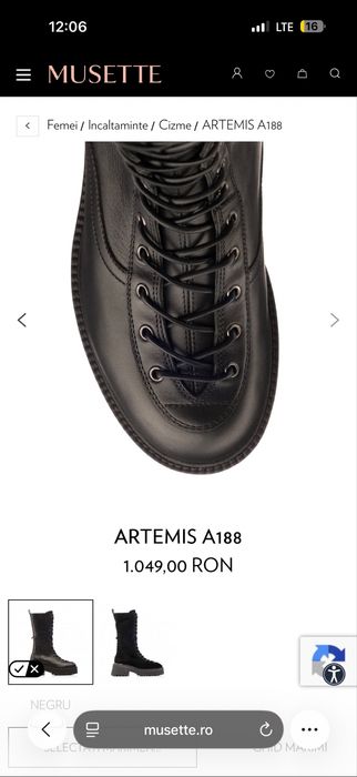 Ghete Musette,model Artemis