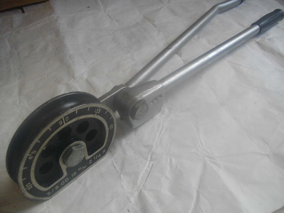 15мм/16мм-Тръбогиб Масивен Уред За Огъване Метални Тръби Дебелостенни