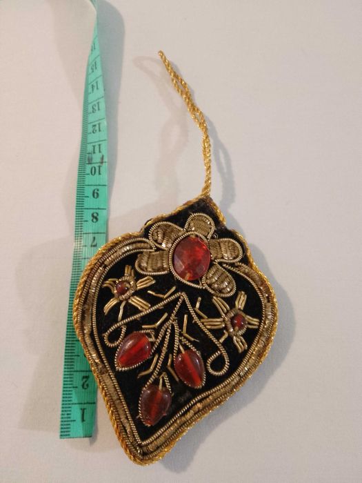 винтидж сърце украса за елха