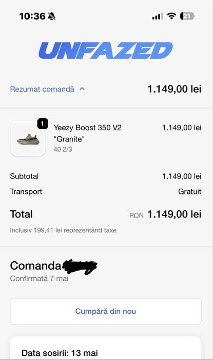 Yeezy 350 V2 Granite