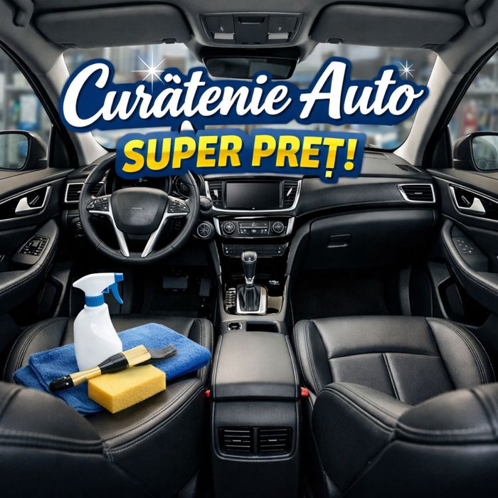 Curatenie auto super pret