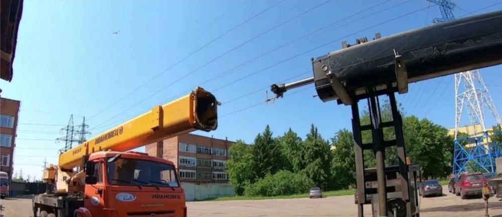 Ремонт стрел авто кранов и эксковпторных ковшей.