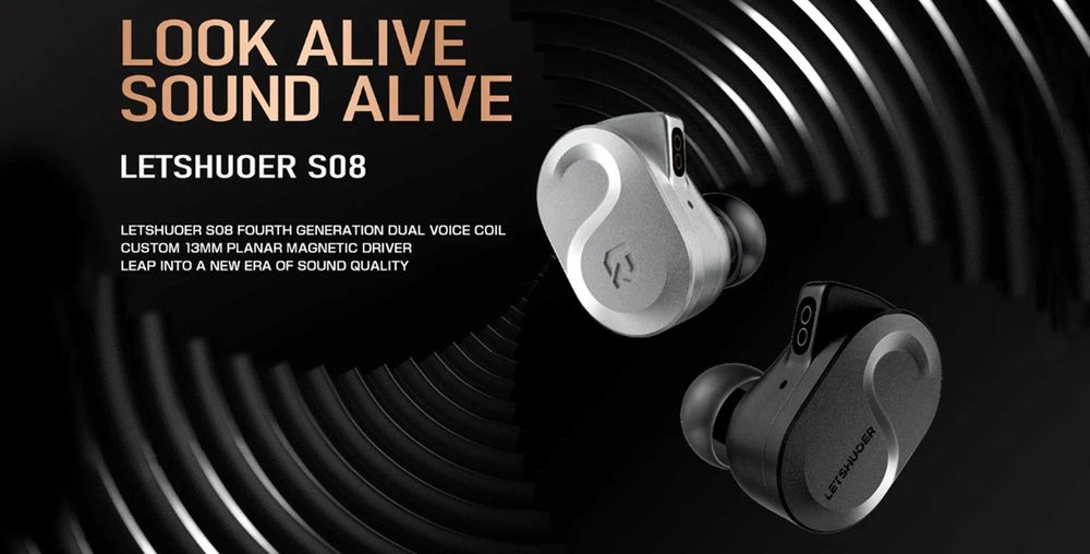 Нови- неотваряни Letshuoer S08 13mm Planar Magnetic   iem