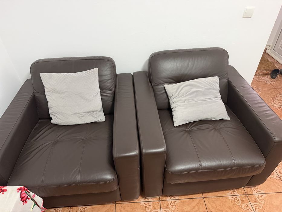 Canapea  extensibila + 2 fotolii