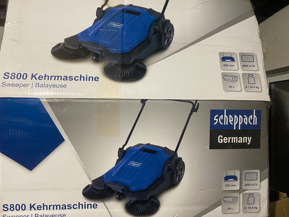 Механична метла Scheppach