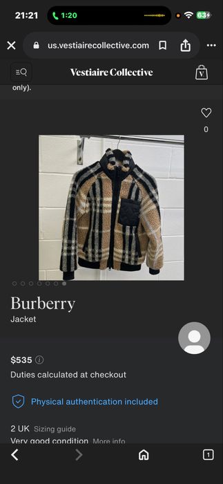 Geaca burberry calitate premium