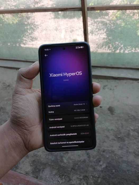 Redmi note 14 6/128