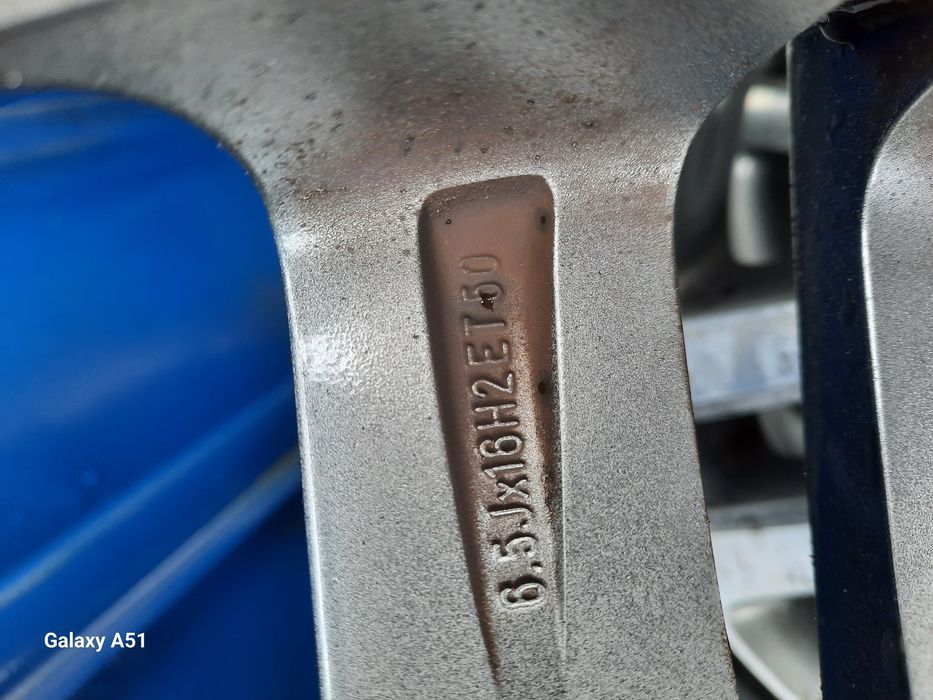 Ляти джанти с гуми 5×112,16цола, фолксваген