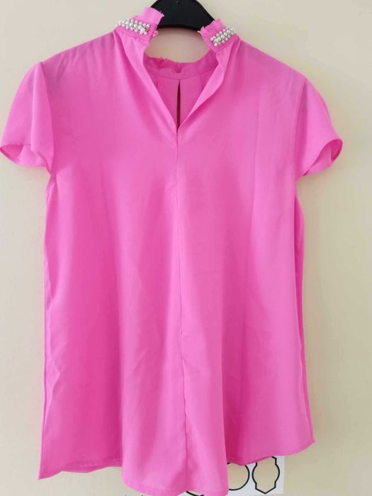 RIVER ISLAND розов топ