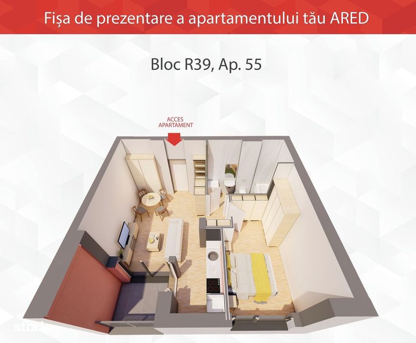 Apartament nou tip PENTHOUSE la ARED Comision 0 — fotografia 1