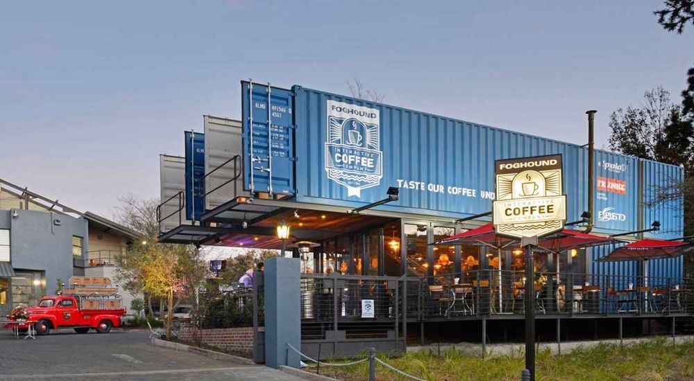 контейнер под кафе