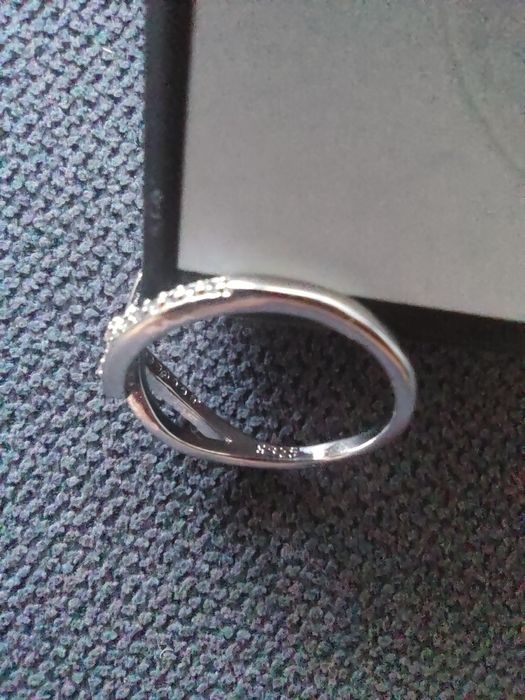 Сребърен пръстен с печат S925 + подаръчна кутийка