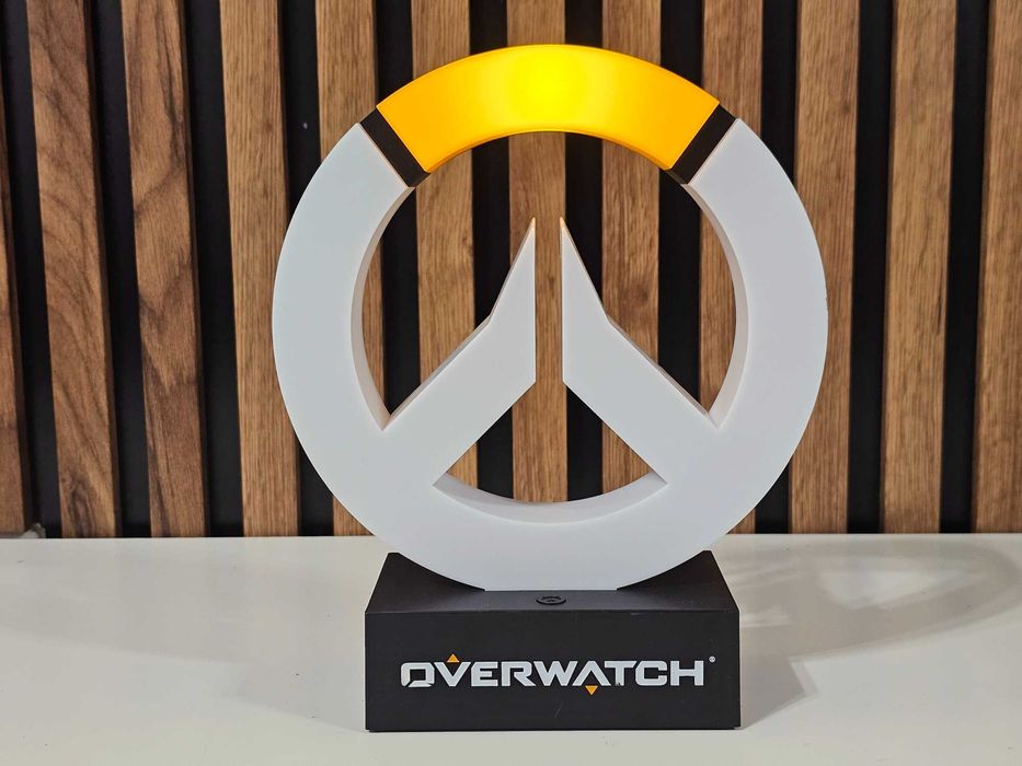 Lampa LED sigla Overwatch