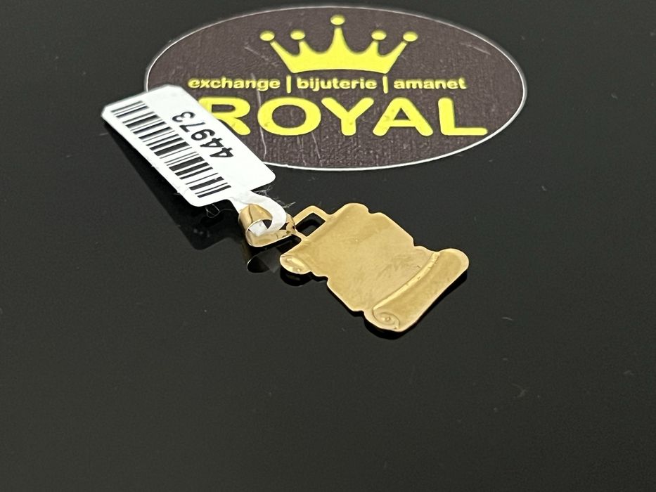 Bijuteria Royal CB : Pandant aur 14k 585  0,84 gr
