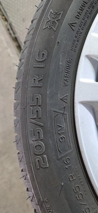 BMW джанти със гуми 205/55/16. 7J×16. ET45  5×120