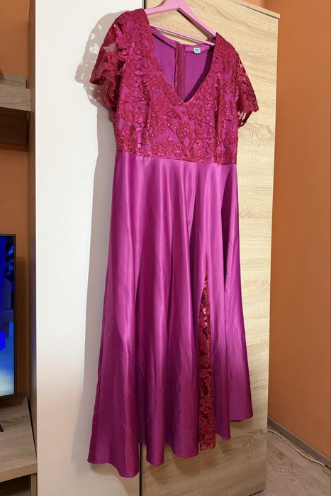 Rochie Elegantă Fuchsia